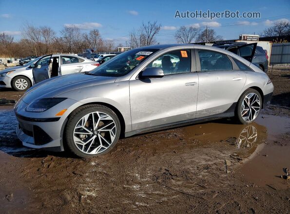 KMHM34AC5PA051129 2023 HYUNDAI IONIQ Серый Передняя левая четверть
