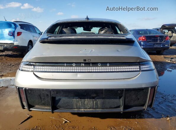 KMHM34AC5PA051129 2023 HYUNDAI IONIQ Серый Вид сзади