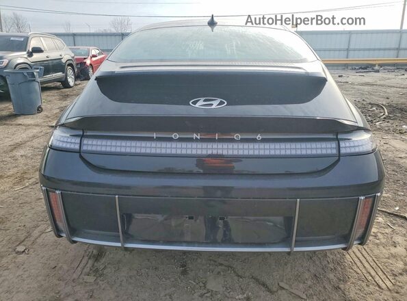 KMHM34AC7PA045851 2023 HYUNDAI IONIQ Black Widok z tyłu