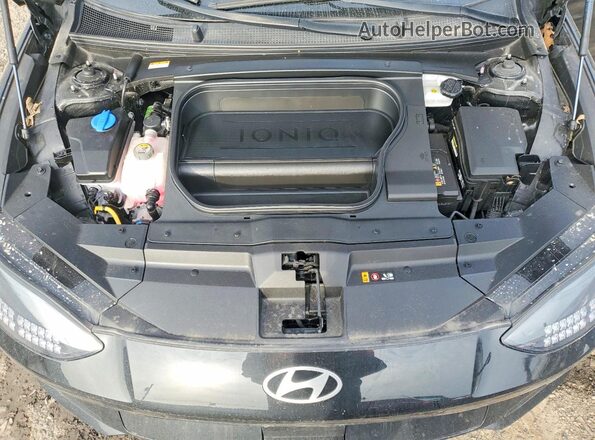 KMHM34AC7PA045851 2023 HYUNDAI IONIQ Black Widok wnętrza z tyłu