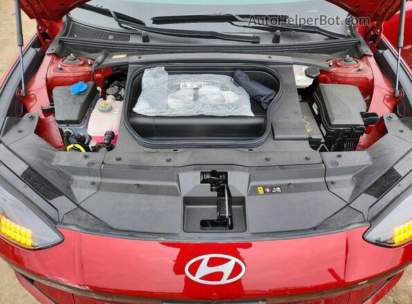 KMHM54AC8RA077401 2024 HYUNDAI IONIQ Красный Вид задней части салона
