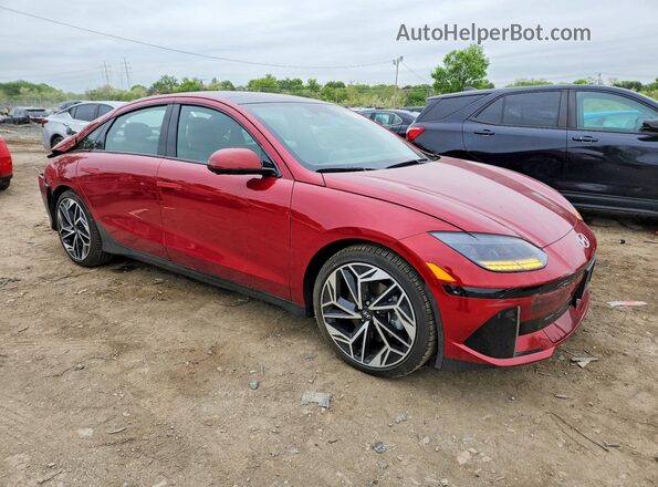 KMHM54AC8RA077401 2024 HYUNDAI IONIQ Красный Передняя правая четверть