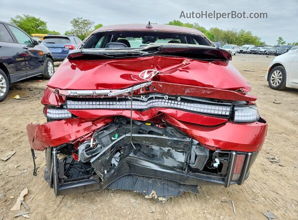 KMHM54AC8RA077401 2024 HYUNDAI IONIQ Красный Вид сзади