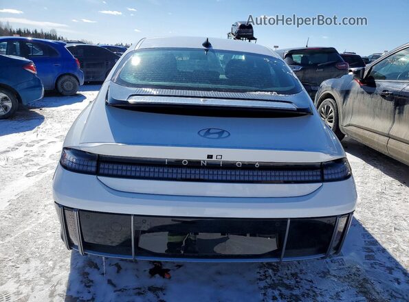 KMHM54ACXRA081045 2024 HYUNDAI IONIQ Белый Вид сзади