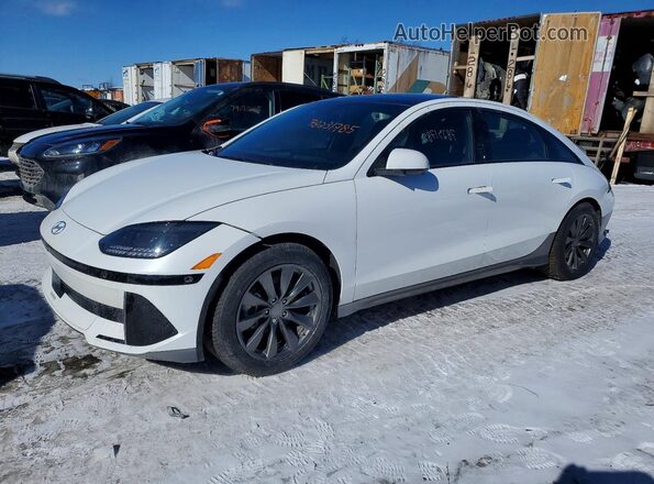KMHM54ACXRA081045 2024 HYUNDAI IONIQ Белый Передняя левая четверть
