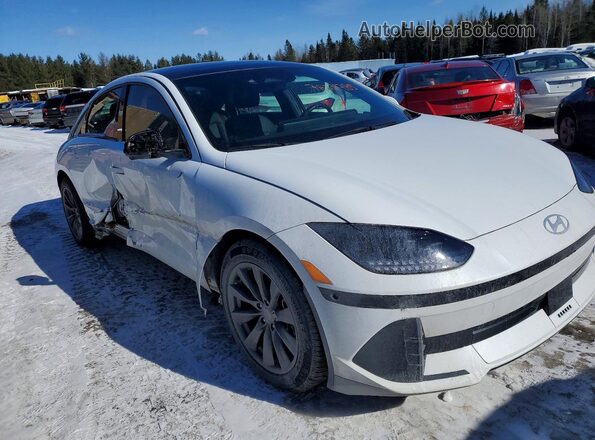KMHM54ACXRA081045 2024 HYUNDAI IONIQ Белый Передняя правая четверть
