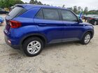 2022 Hyundai Venue Se Синий vin: KMHRB8A30NU157015