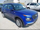 2021 Hyundai Venue Se Blue vin: KMHRB8A34MU076064