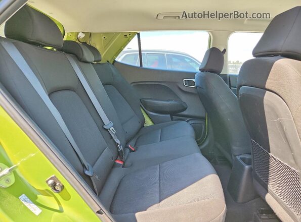 KMHRB8A38MU125282 2021 HYUNDAI VENUE Зеленый Вид задней части салона
