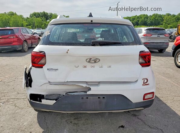 KMHRC8A30LU030954 2020 HYUNDAI VENUE Белый Вид сзади