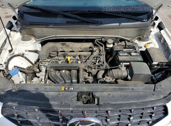 KMHRC8A30LU030954 2020 HYUNDAI VENUE Белый Вид подкапотного пространства