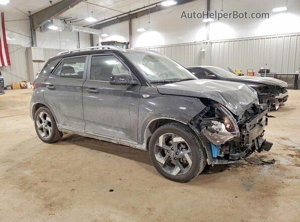 KMHRC8A30TU424678 2026 HYUNDAI VENUE Серый Передняя правая четверть