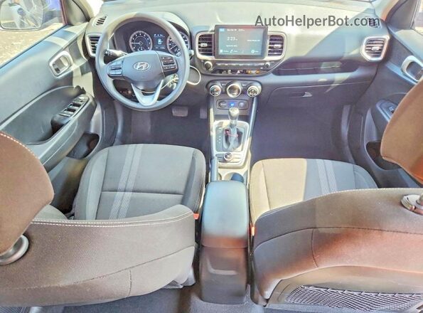 KMHRC8A31LU023026 2020 HYUNDAI VENUE Синий Вид панели приборов