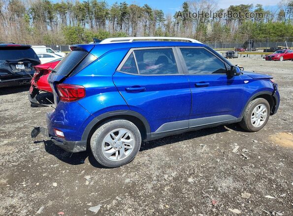 KMHRC8A31LU023026 2020 HYUNDAI VENUE Синий Задняя правая четверть