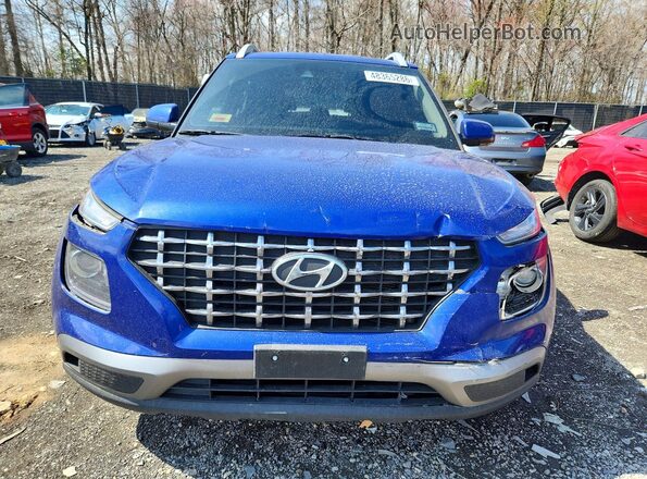 KMHRC8A31LU023026 2020 HYUNDAI VENUE Синий Вид спереди
