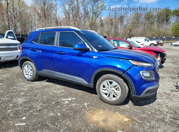 KMHRC8A31LU023026 2020 HYUNDAI VENUE Синий Передняя правая четверть