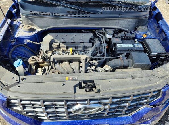 KMHRC8A31LU023026 2020 HYUNDAI VENUE Синий Вид задней части салона