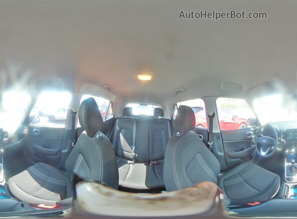 KMHRC8A31LU023026 2020 HYUNDAI VENUE Синий Вид наклейки с VIN-кодом