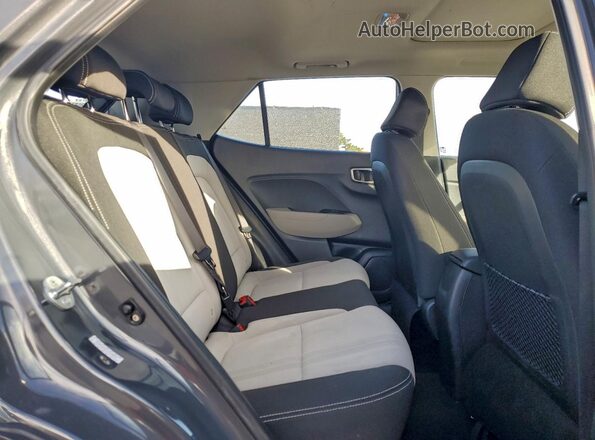 KMHRC8A31PU248696 2023 HYUNDAI VENUE Серый Вид задней части салона