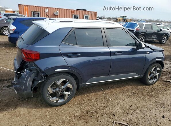 KMHRC8A31PU249699 2023 HYUNDAI VENUE Blue Tył prawy
