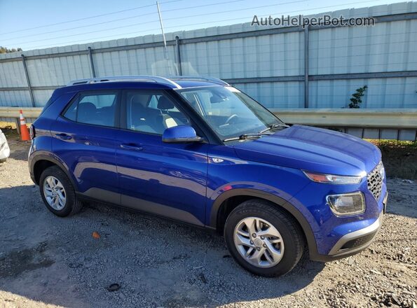 KMHRC8A32LU023052 2020 HYUNDAI VENUE Синий Передняя правая четверть