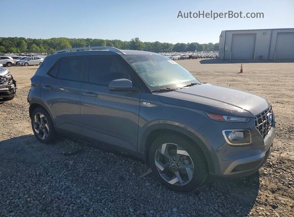 KMHRC8A32MU096861 2021 HYUNDAI VENUE Gray Delantero derecho