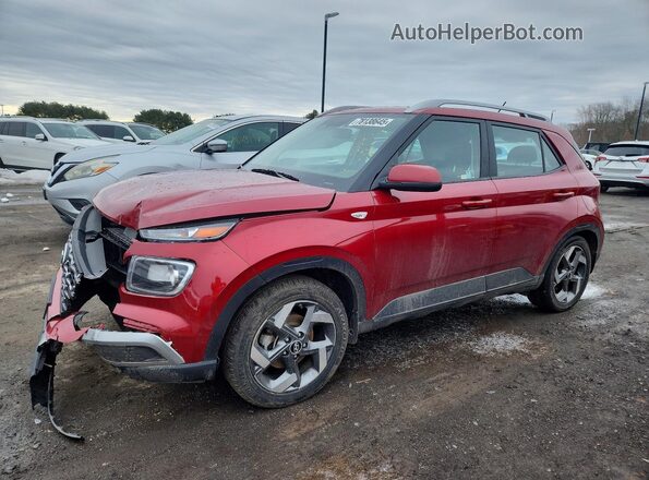 KMHRC8A34RU335981 2024 HYUNDAI VENUE Красный Передняя левая четверть
