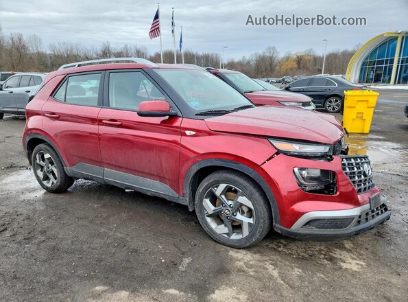 KMHRC8A34RU335981 2024 HYUNDAI VENUE Красный Передняя правая четверть