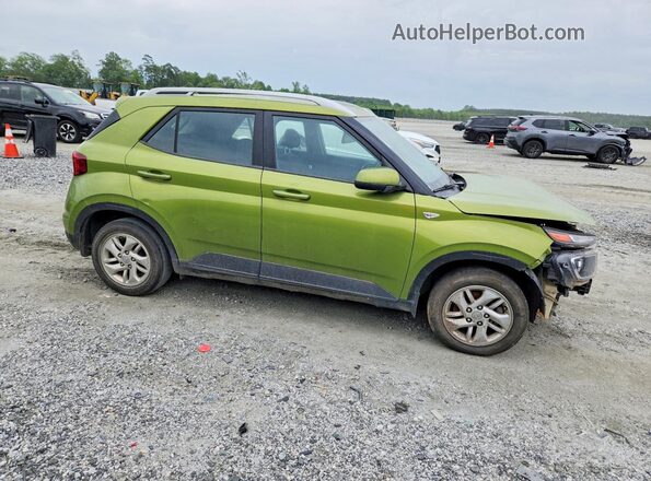 KMHRC8A36LU035091 2020 HYUNDAI VENUE Зеленый Передняя правая четверть