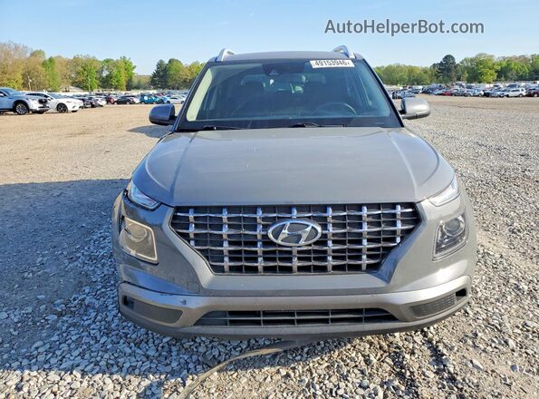 KMHRC8A36LU045166 2020 HYUNDAI VENUE Gray Դիմացի տեսք