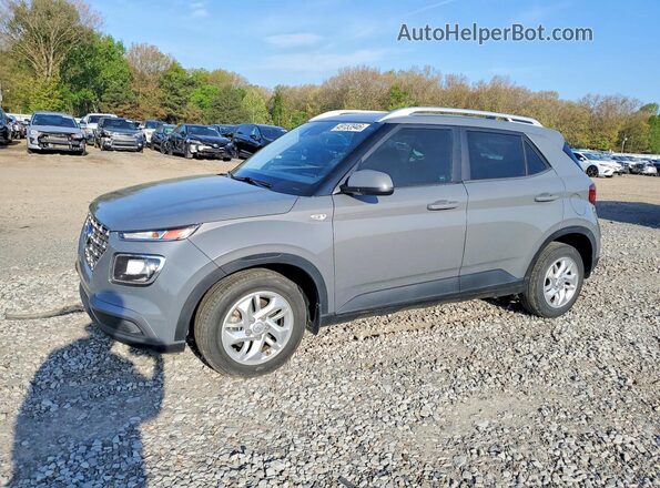 KMHRC8A36LU045166 2020 HYUNDAI VENUE Gray Առջևի ձախ երեք քառորդ տեսարան