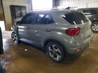 2021 Hyundai Venue Sel Серый vin: KMHRC8A36MU064401