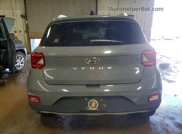 KMHRC8A36MU064401 2021 HYUNDAI VENUE Серый Вид сзади