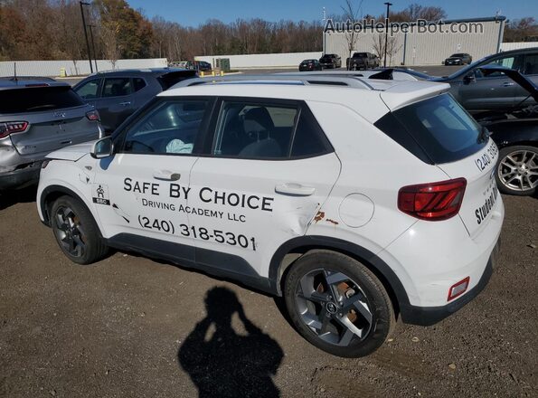 KMHRC8A36MU103746 2021 HYUNDAI VENUE Белый Задняя левая четверть