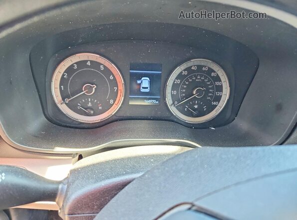 KMHRC8A37LU038159 2020 HYUNDAI VENUE Gray Widok zestawu wskaźników