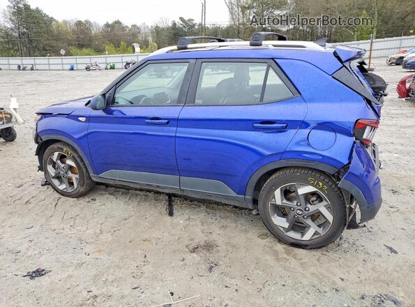 KMHRC8A37NU153749 2022 HYUNDAI VENUE Синий Задняя левая четверть
