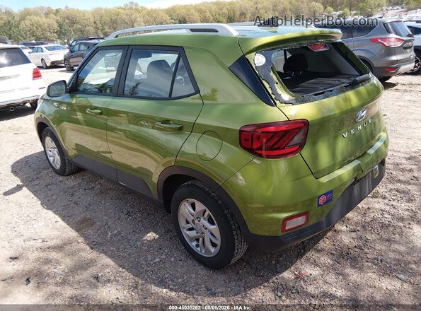 KMHRC8A38LU043791 2020 HYUNDAI VENUE Green უკანა მარცხენა