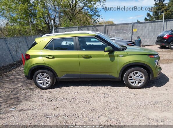 KMHRC8A38LU043791 2020 HYUNDAI VENUE Green უკანა სალონის ხედი