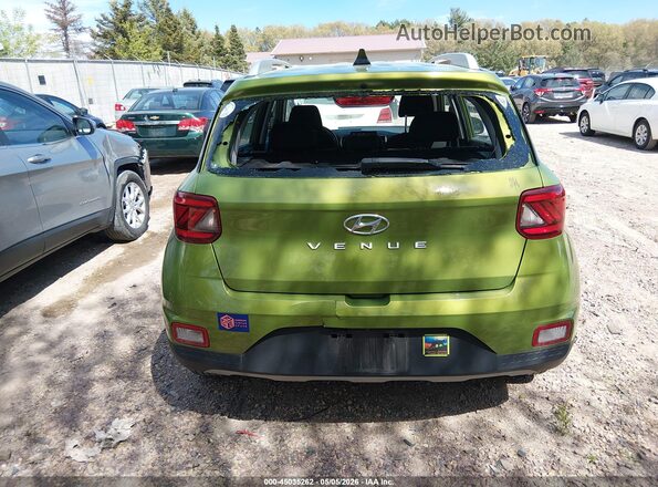 KMHRC8A38LU043791 2020 HYUNDAI VENUE Green 