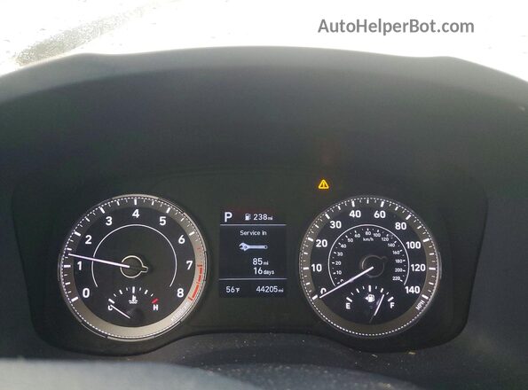 KMHRC8A38MU108205 2021 HYUNDAI VENUE Синий Вид щитка приборов