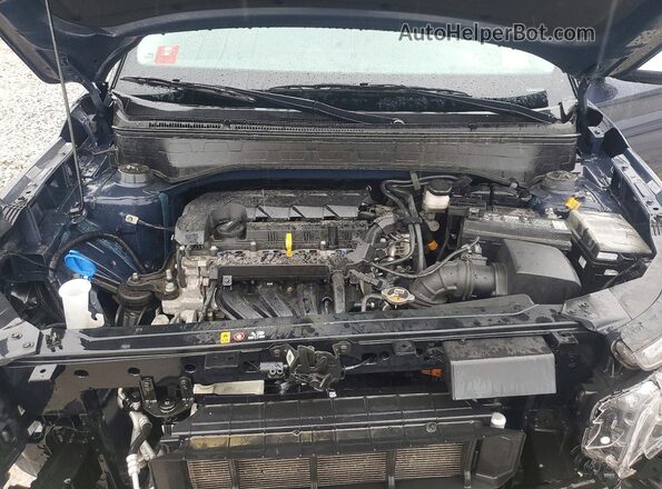 KMHRC8A38MU108205 2021 HYUNDAI VENUE Синий Вид подкапотного пространства