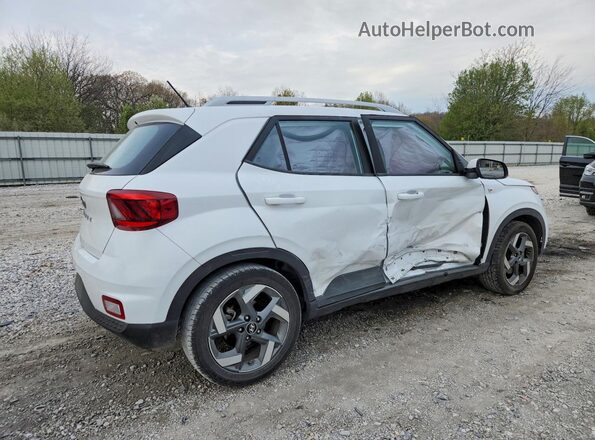 KMHRC8A38PU222841 2023 HYUNDAI VENUE Белый Задняя правая четверть