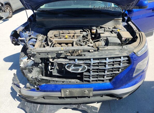 KMHRC8A38RU294447 2024 HYUNDAI VENUE Синий Вид подкапотного пространства