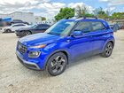 2021 Hyundai Venue Sel Blue vin: KMHRC8A39MU118094