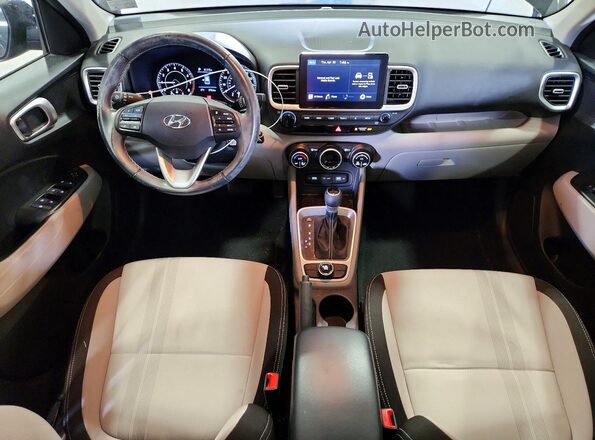 KMHRC8A39NU188776 2022 HYUNDAI VENUE Черный Вид панели приборов