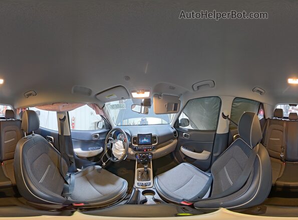 KMHRC8A3XPU212294 2023 HYUNDAI VENUE Синий Панорамный вид салона 360°