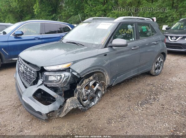 KMHRC8A3XSU392000 2025 HYUNDAI VENUE Серый Передняя левая четверть