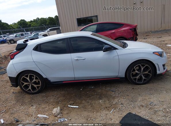 KMHT36AH5LU005117 2020 HYUNDAI VELOSTER N White უკანა სალონის ხედი