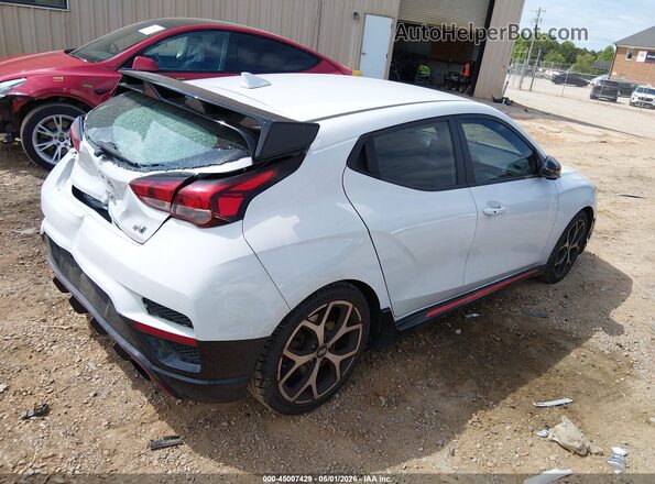 KMHT36AH5LU005117 2020 HYUNDAI VELOSTER N White უკანა მარჯვენა