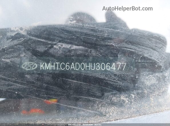 KMHTC6AD0HU306477 2017 HYUNDAI VELOSTER Серый Вид подкапотного пространства